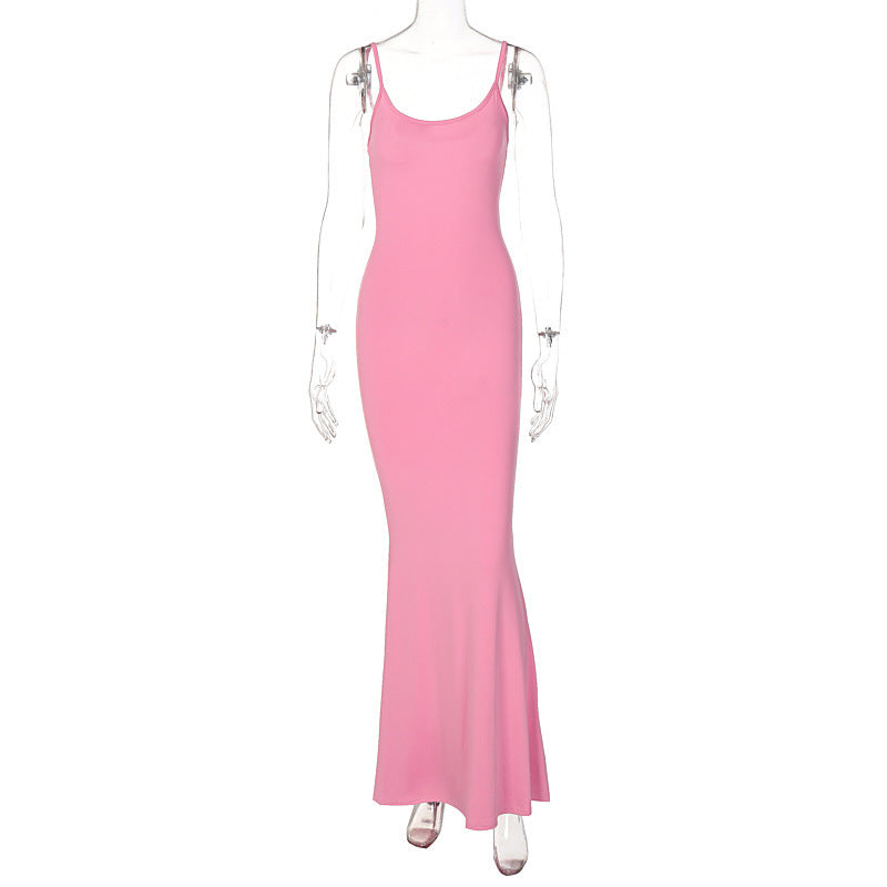 Lina Bodycon Maxi Dress - From Sunset to Dance Floor