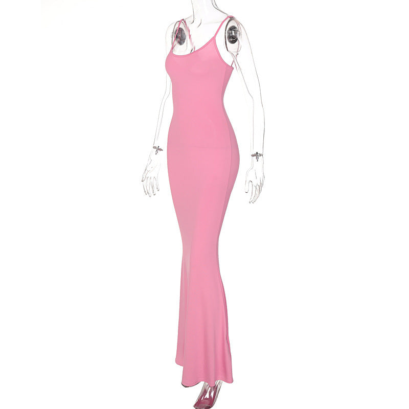 Lina Bodycon Maxi Dress - From Sunset to Dance Floor