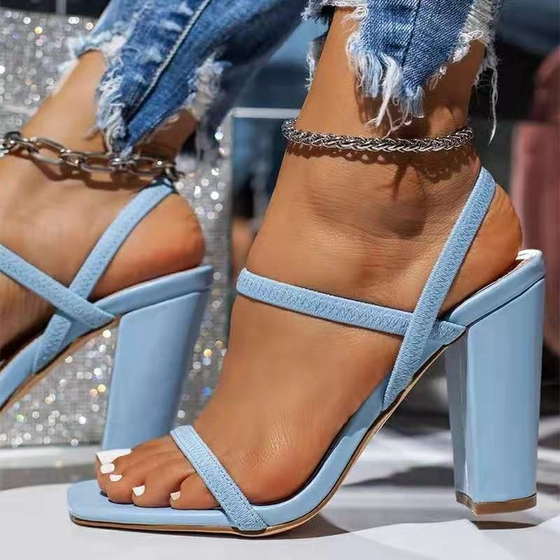 Elegant High Heel Sandals for Women