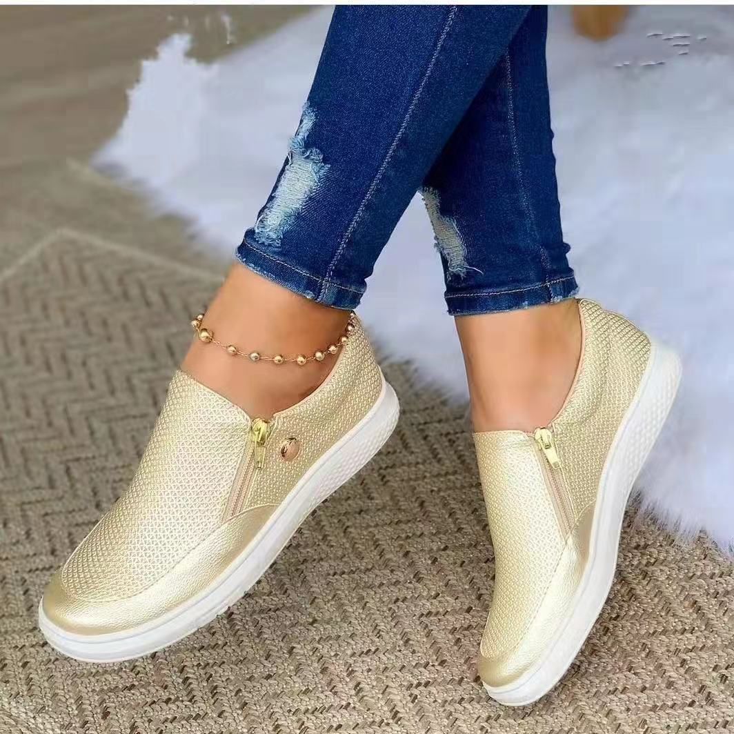 Women´s Comfort Zip Slip-On Sneakers